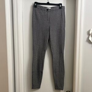 Caroline Belle Checkered Black and White Pants/Leggings